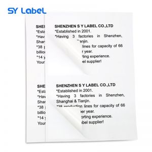 Inkjet & Laser Label-A4 Size Label 2ups 7168